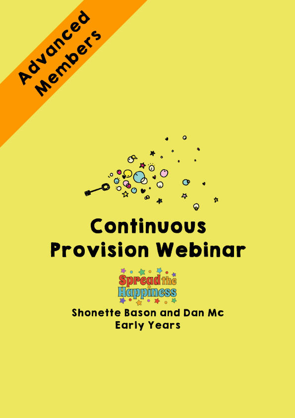 Spread the Happiness - Continuous Provison Webinar